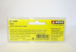 Modellbau Figuren Kinder 9 Stück, handbemalt, Noch H0 15809 neu, OVP