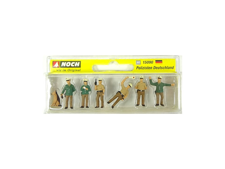 Modellbau Figuren Polizisten Deutschland, Noch H0 15090 neu OVP