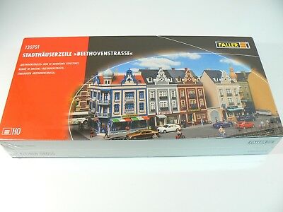 Modellbau Bausatz Stadthäuserzeile Beethovenstrasse, Faller H0 130701, neu