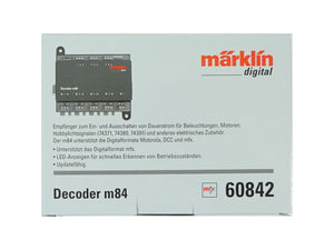 Digital Decoder m84 unterstützt Motorola, DCC und mfx, Märklin 60842 neu OVP