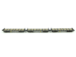 Güterwagen Set Flachwagen DB AG 3 tlg., Fleischmann N 826710 neu OVP