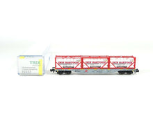 Laden Sie das Bild in den Galerie-Viewer, Minitrix 15537, Containertragwagen Bauart Sgns, AAE, neu, OVP
