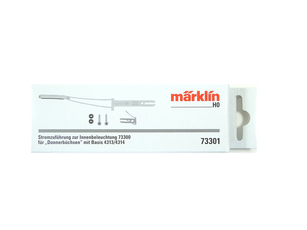 Ersatzteil Innenbeleuchtung Stromzuführung Donnerbüchsen, Märklin H0 73301 neu OVP
