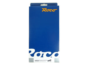 ROCO LINE 6x Gebogenes Gleis R3, Radius 419,6 mm mm 30°, Roco H0 42523 neu OVP