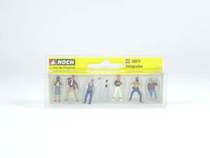 Noch H0 15571, Fotografen, 6 Figuren, neu, OVP