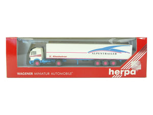 MB SK 1748 Pritschensattelzug Alpentrailer Kässbohrer, Wiking 510-01