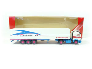 MB SK 1748 Pritschensattelzug Alpentrailer Kässbohrer, Wiking 510-01