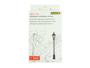 Modellbau LED-Parklaterne, Sechskantlaterne mit Krone, Faller H0 180212 neu