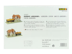 Modellbahn Bausatz Bahnhof Burgdorf Faller H0 131377 neu, OVP