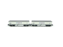 Laden Sie das Bild in den Galerie-Viewer, Fleischmann N 841014, 2-tlg. Set: Offene Güterwagen, Ecco Rail, neu, OVP
