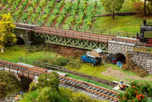 Modellbahn Bausatz Schmalspurbrücken, Faller H0 120501 neu, OVP