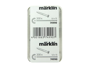 C Gleis Gleise Schrauben zur Befestigung , Märklin H0 74990 neu, OVP