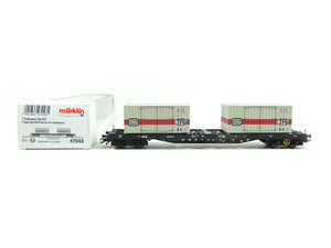 Güterwagen Tragwagen Sgs 693, Märklin H0 47048 neu OVP