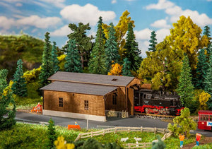 Modellbahn Bausatz Triebwagenremise Oberharmersbach, Faller N 222167 neu OVP