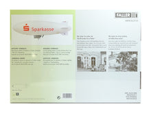 Laden Sie das Bild in den Galerie-Viewer, Modellbau Bausatz Luftschiff Sparkasse, Faller N 222412 neu, OVP
