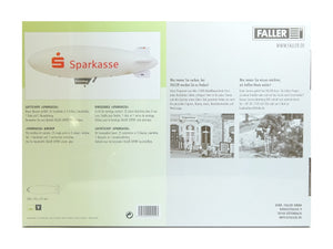 Modellbau Bausatz Luftschiff Sparkasse, Faller N 222412 neu, OVP