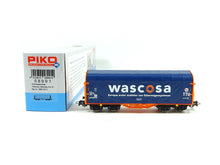 Laden Sie das Bild in den Galerie-Viewer, Güterwagen Schiebeplanenwagen Wascosa NS, Piko H0 58991 neu OVP
