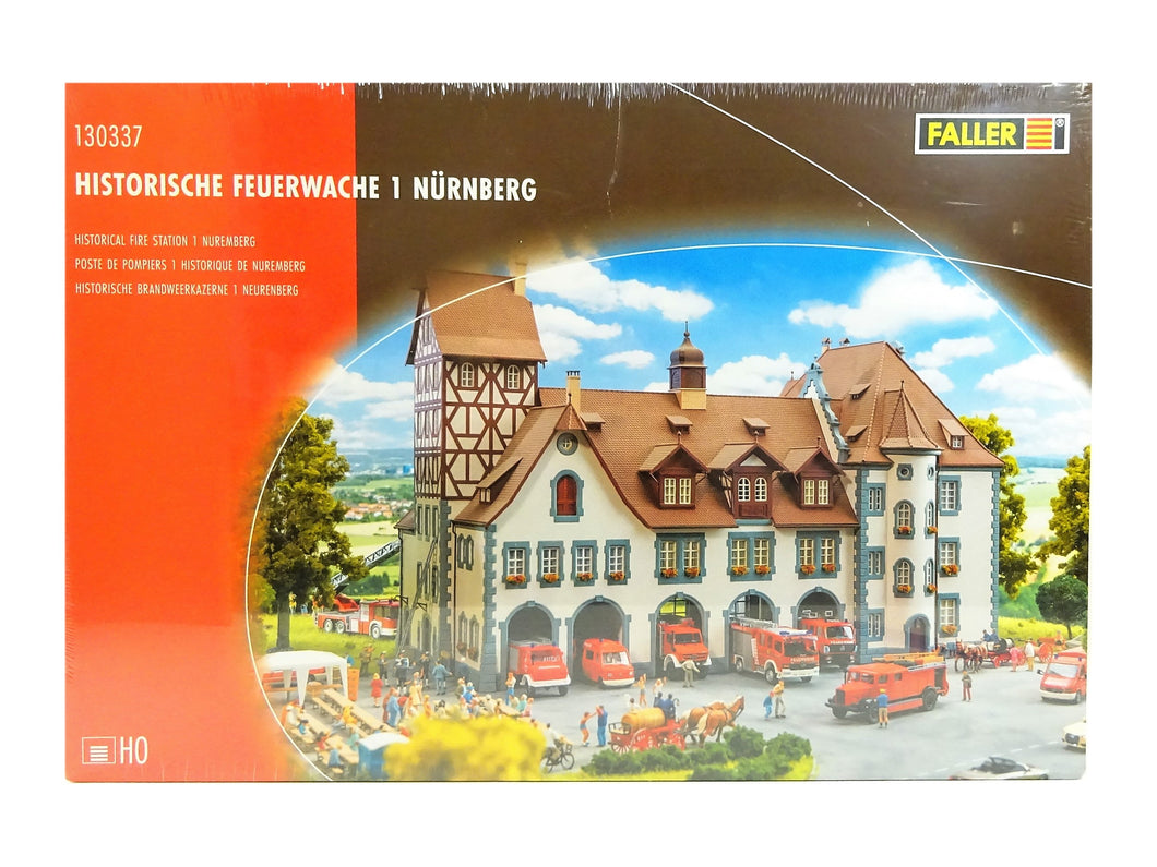 Modellbau Bausatz Historische Feuerwache 1 Nürnberg, Faller H0 130337 neu OVP