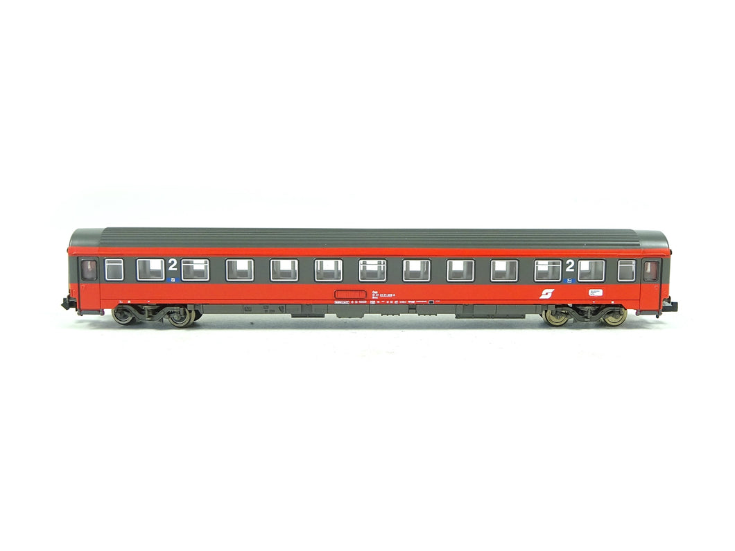 Eurofima-Wagen 2. Kl. EC 16 „Max Reinhardt“ ÖBB, Fleischmann N 814511 neu OVP