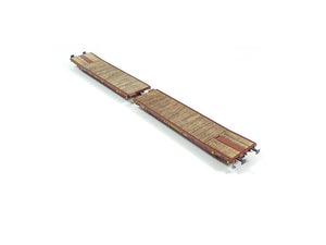 NME H0 530652 AC, Transwaggon Doppelflachwagen, neu, OVP