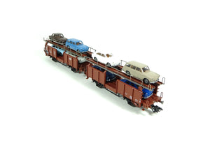 Güterwagen Autotransportwagen Laaes, Trix H0 24332 neu OVP