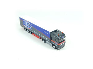 Herpa H0 311274,  DAF XF SSC Lowliner-Sattelzug "Spedition Diez", neu, OVP