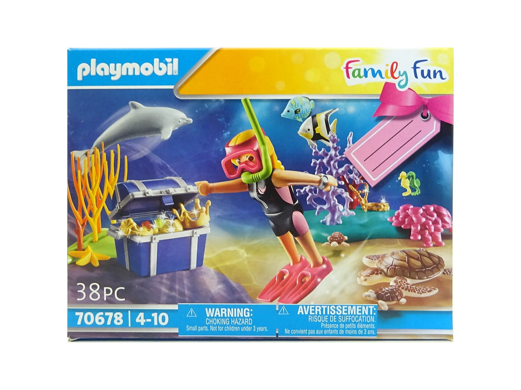 Geschenkset Schatztaucherin, Playmobil 70678 neu OVP