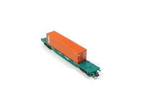 Fleischmann N 825212, Containertragwagen „CMBT“, IFB, neu, OVP