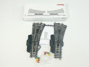 K-Gleis Weiche rechts, 2 x Märklin H0 2263 neu, OVP