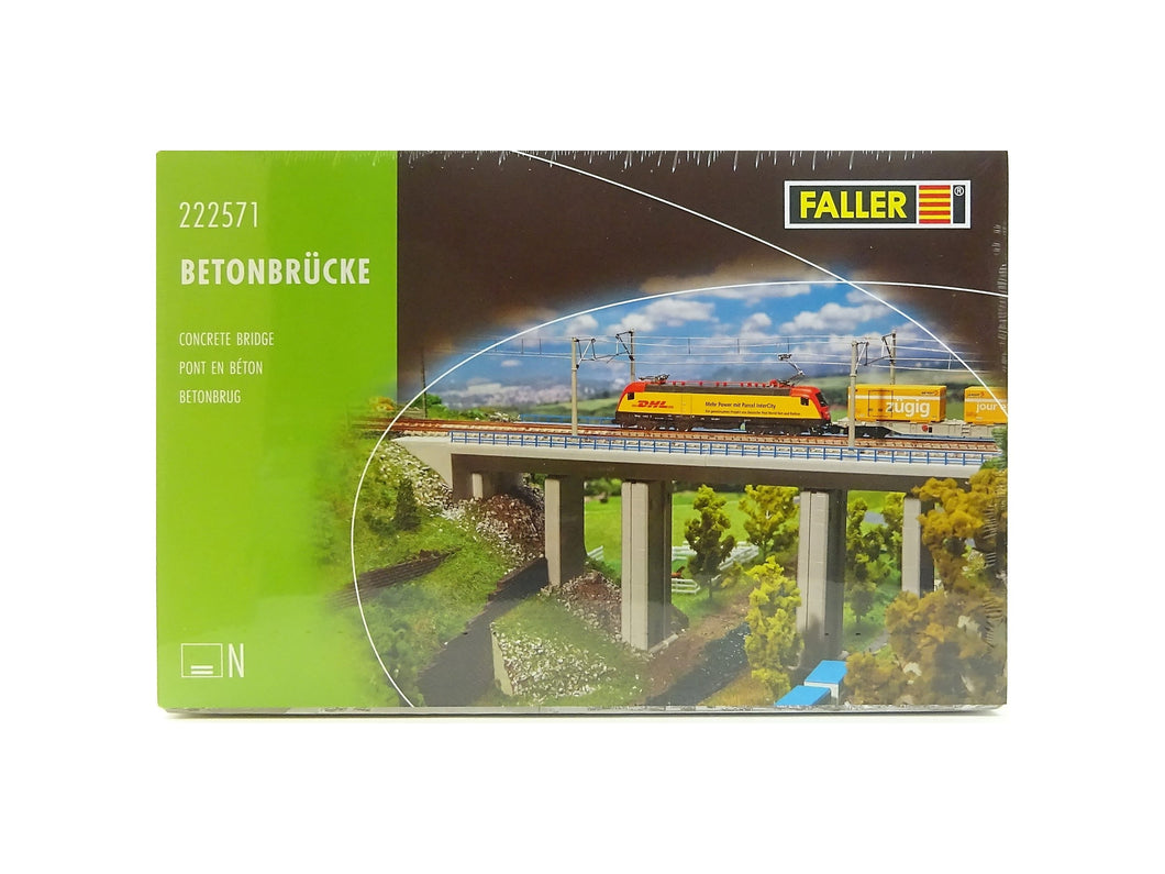 Bausatz Modellbau Brücke Beton Faller N 222571 neu