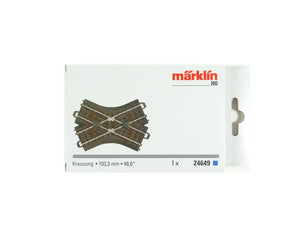 C Gleis Kreuzug 103,3 mm, Märklin H0 24649 neu OVP