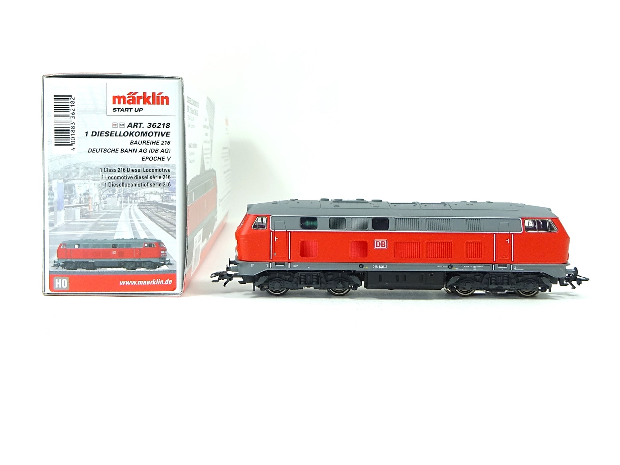 Märklin H0 - 36216 - Diesel locomotive - BR 216 - DB Märklin H0 - 36216 - Diesel locomotive - BR 216 - DB