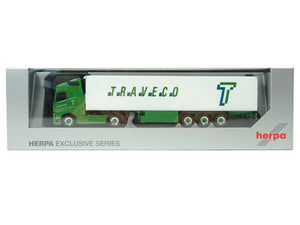 Volvo FH Gl. Kühlkoffer-Sattelzug "Traveco", Herpa H0 944175
