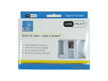 Laden Sie das Bild in den Galerie-Viewer, Decoder LokPilot 5 micro DCC PLux16, Spurweite N, TT, ESU 59814 neu OVP
