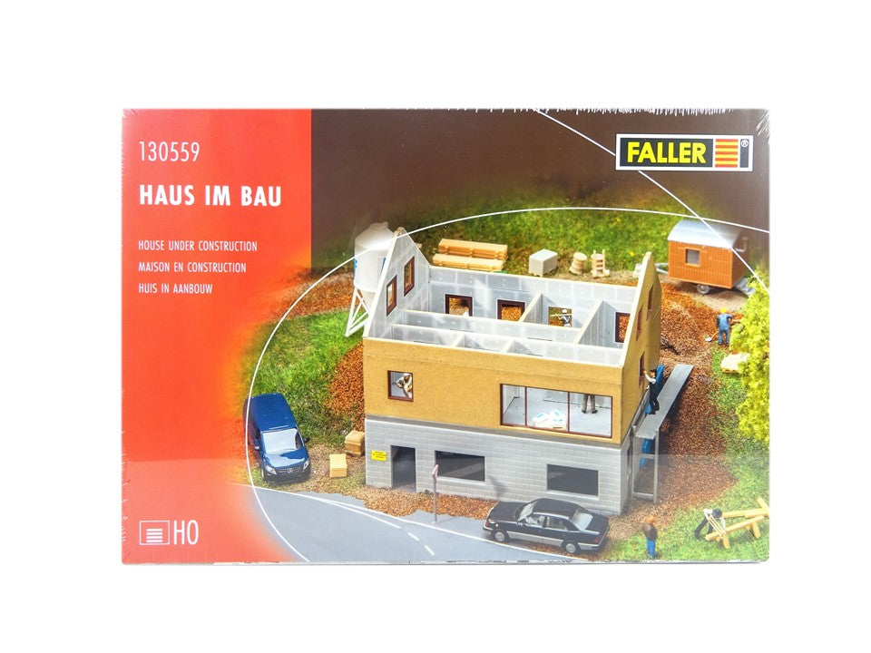 Modellbau Bausatz Haus im Bau, Faller H0 130559 neu