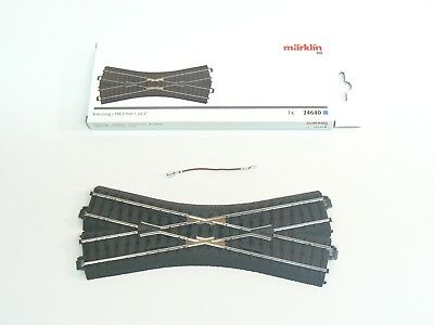 C Gleis Gleise Kreuzung 188mm, Märklin H0 24640 neu, OVP