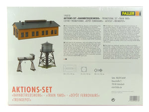 Modellbau Aktion Set Bahnbetriebswerk, Faller H0 190078 neu OVP