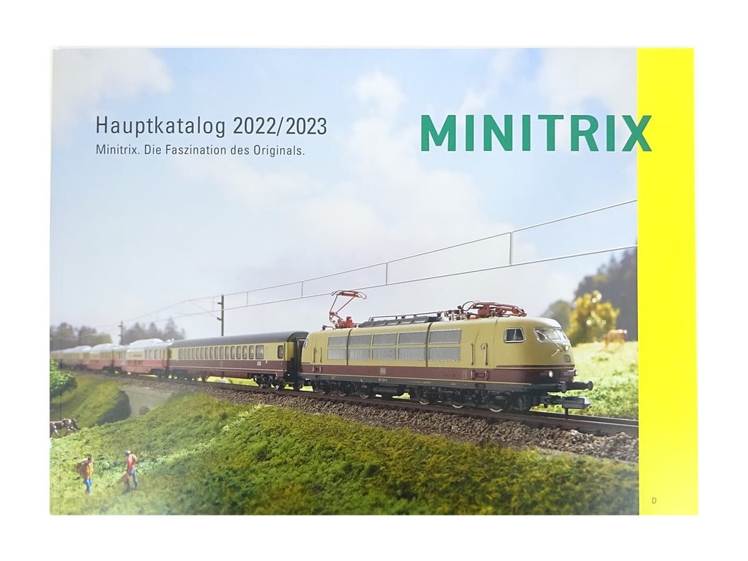 Minitrix Hauptkatalog 2022/2023 Deutsch Spur N, Minitrix 19816 neu