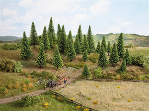 Modellbau Bäume Modellfichten, 50 Stück, Spur H0/TT, Noch 26826 neu, OVP