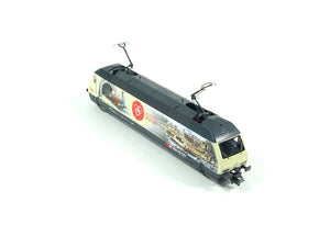 Elektrolok E Lok Re 460 SBB 175 Jahre Schweizer Bahnen, Fleischmann N 731299 neu