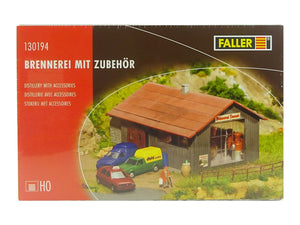 Modellbau Bausatz Brennerei mit Zubehör, Faller H0 130194 neu OVP