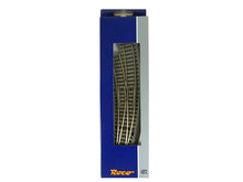 Laden Sie das Bild in den Galerie-Viewer, ROCO LINE Bogenweiche links BWl3/4 Handantrieb mit Bettung, Roco H0 42572 neu OVP
