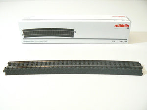 C Gleis Gleise gebogen, 6 x Märklin H0 24912 neu, OVP