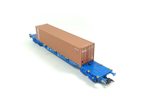 Güterwagen Container-Tragwagen Bauart Sgnss, Märklin H0 47136 neu OVP