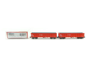 Güterwagen Set Eanos DB AG, Fleischmann N 830251 neu OVP