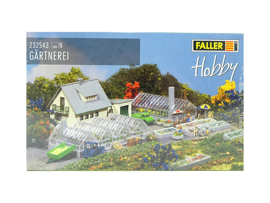 Modellbau Bausatz Gärtnerei, Faller N 232543 neu