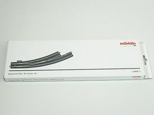 Bogenweiche C-Gleis schlank links R 3, Märklin H0 24771 neu