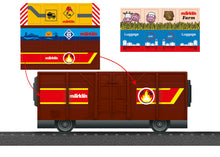 Laden Sie das Bild in den Galerie-Viewer, Märklin my world - Offener Güterwagen m. Sticker, Märklin H0 44143 neu OVP
