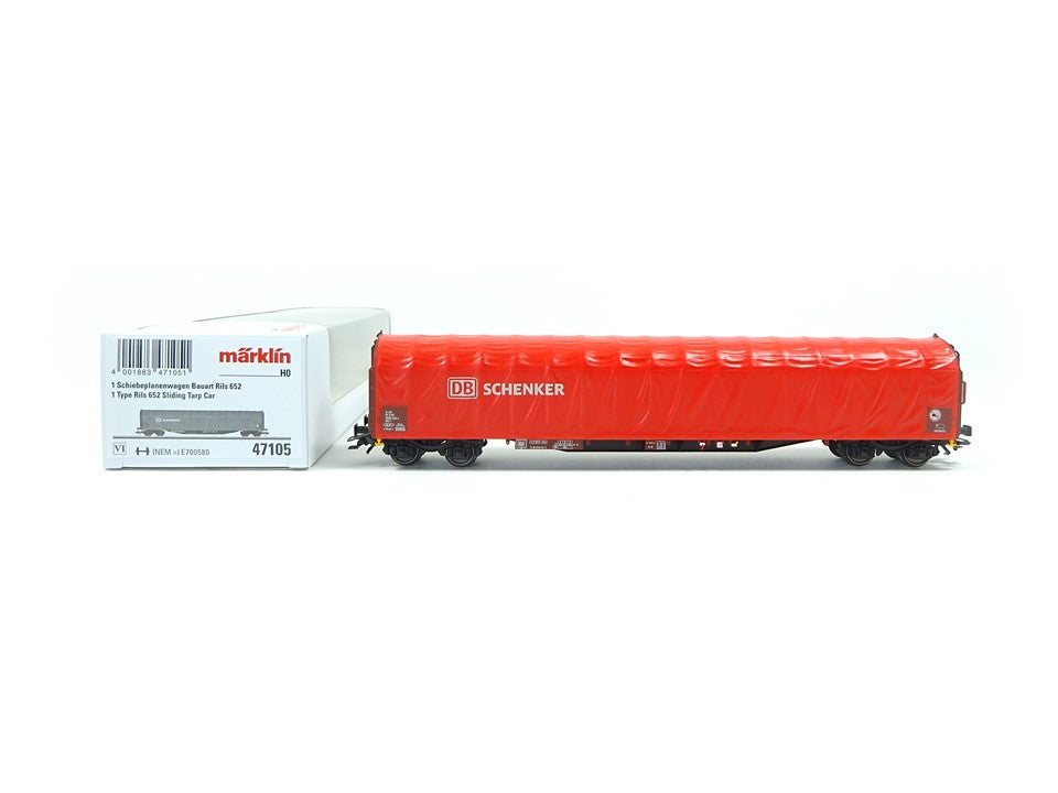 Güterwagen Schiebeplanenwagen Rils 652, Märklin H0 47105 neu, OVP