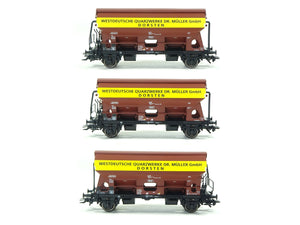 Güterwagen Set SchwenkdachwagenTdgs DB, Märklin H0 46335 neu OVP